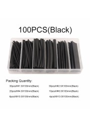 Assorted Polyolefin Boxed Heat Shrink Tubing Tool Kit Heat Shrink Wire Heat Shrink Wrap Kit