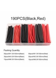 Assorted Polyolefin Boxed Heat Shrink Tubing Tool Kit Heat Shrink Wire Heat Shrink Wrap Kit