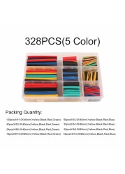 Assorted Polyolefin Boxed Heat Shrink Tubing Tool Kit Heat Shrink Wire Heat Shrink Wrap Kit