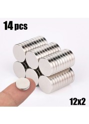 10 20pcs/lot 15x2 15x3 15x4 10x2 12x2mm Strong Magnets Rare Earth Magnets Hot Neodymium Magnets Small Round Magnets