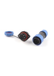 LP/SP20 IP68 Waterproof Connector Aviation Plug and Socket Male Female Cable Connectors Set 2-7 Pin Soldering Quick Connection