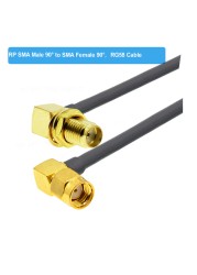 BEVOTOP SMA Male Plug to SMA Female Jack RG58 Cable 50ohm RF Coaxial Pigtail SMA WiFi Antenna Extension Cord Connector Adapter