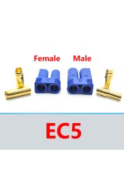 2/5/10 Pair XT60 XT90 EC2 EC3 EC5 EC8 t Plug Battery Connection Kit Male And Female Gold Plated Banana Plug For RC Parts