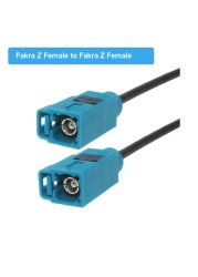 Universal Fakra Z Male/Female RAL5021 Neutral Coding RG174 Cable Auto Navigation GPS Antenna Extension RF Coaxial Pigtail