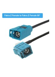 Universal Fakra Z Male/Female RAL5021 Neutral Coding RG174 Cable Auto Navigation GPS Antenna Extension RF Coaxial Pigtail