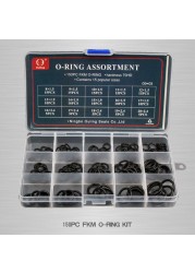 O Rings Rubber Silicone O Ring Seal NBR VMQ FKM Seal O-Rings Nitrile Washer Rubber Oring Set Assortment Kit Box Ring