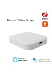 ZigBee 3.0 Smart Temperature Humidity Sensor Environment Detector System Work with Alexa Google Smart Home Life Tuya Gateway Hub