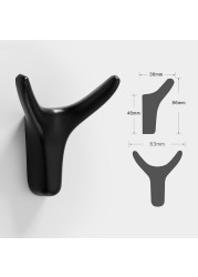 Bathroom Accessories Bathroom Hook Wall Mounted Coat Hook Bedroom Pajama Hook Living Room Coat Hook Home Decoration Clothes Hook