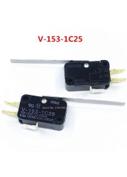 10pcs Original OMRON Micro Switch V-15-1A5 V-15-9A5 V-15-1C25 V-151-1C25 V-152-1C25 V-153-1C25 V-154-1C25 V-155-1C25 V-156- 1C25