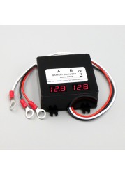 Battery Tie Two Pieces 12V Gel Flood AGM Lead Acid Batteries HA01 Voltage Balancer Lead Acid Battery Charger Regulator