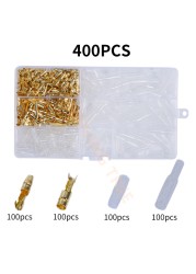 400/600pcs 3.9mm Auto Car Motorcycle Bullet Terminals Crimp Terminals Electrical Wire Connector Insulation Female and Male Crimping Pliers