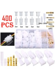 1200/380pcs/set Car Motorcycle Electric 2.8mm 2 3 4 6 9 Pin Connector Wire Terminal Fixed Hook Male Female Terminals