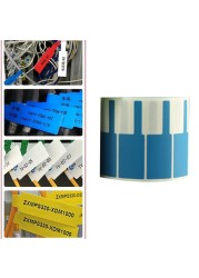 500pcs self-adhesive cable label waterproof wire label tear-resistant oil-proof tag cable tag stickers for home