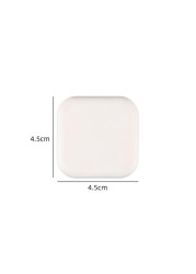 4pcs Silicone Door Handle Bumpers Self Adhesive Deurstopper Protection Porte Pad Mute Stikcer Round Square Wall Protector Pads