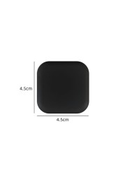 4pcs Silicone Door Handle Bumpers Self Adhesive Deurstopper Protection Porte Pad Mute Stikcer Round Square Wall Protector Pads