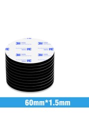 20-100pcs Multi Sizes Tape Strong Panel Mounting Tape Black White Double Sided Self Adhesive Tapes EVA Foam Sticky Square Round