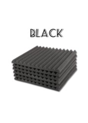 24pcs 300x300x25mm Studio Acoustic Foam Foam Sound Proofing Sound-proof Sponge Soundproof Absorption Treatment Panel