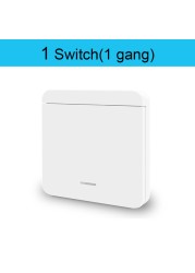 Mini Module WiFi Tuya Smart Light Switch Wall Panel Push Button Switch 433MHZ Wireless Electric Home Remote Control 220V 10A