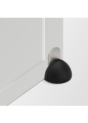 NAIERDI Stainless Steel Rubber Magnetic Door Stopper Non Punching Sticker Hidden Door Holders Floor Mounted Nail-Free Door Stops