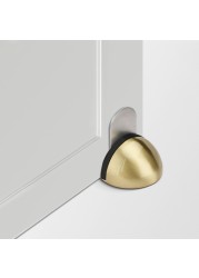 NAIERDI Stainless Steel Rubber Magnetic Door Stopper Non Punching Sticker Hidden Door Holders Floor Mounted Nail-Free Door Stops