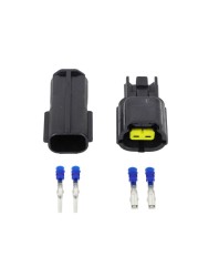 5 Sets 1.8mm 1/2/3/4/6/8/10/12/16Pin Automotive Connector Waterproof Electrical Wire Plug Oxygen Sensor Connector Car