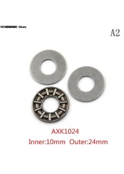 3pcs Plane thrust needle roller bearing AXK0821 + 2AS AXK2035 + 2AS AXK1024 + 2AS AXK1226 + 2AS AXK1528 + 2AS AXK2035 + 2AS NEW