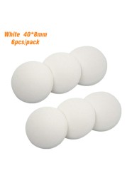 6pcs Self-adhesive Door Handle Bumper Protective Plug Transparent Silicone Wall Protector Non-slip Round Door Stopper Muffler