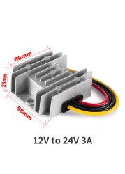 12 Volt to 19 Volt 12V TO 24V 19V 20A 15A 12A 10A 5A 3A 1A Boost Step-up DC DC Converter Power Supply Charger Car Laptop