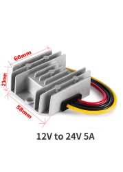 12 Volt to 19 Volt 12V TO 24V 19V 20A 15A 12A 10A 5A 3A 1A Boost Step-up DC DC Converter Power Supply Charger Car Laptop