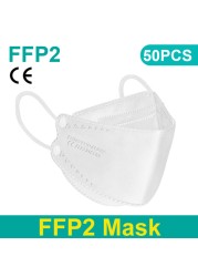 50-100pcs Disposable Face Mask Industrial 5ply Ear Loop Reusable Mouth Cover Fabric Masks Fashion Face Cover Mascarilla New