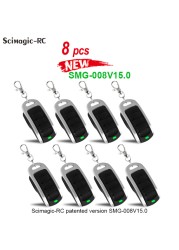 Scimagic-RC Multi Frequency 280-868MHz Clone Garage Remote Control 433MHz 868MHz Rolling Code Transmitter Command Gate Key Fob