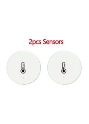 Tuya ZigBee Temperature Humidity Sensor Works with Alexa Google Smart Home Smart Life / Tuya Smart App Contro