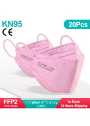 KN95 face mask Mascarillas Fpp2 homology ada Europa Fish ffp2masque ffp2 mascarillas Filtros face mask mascherina ffpp2 kn95