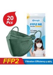 أقنعة FPP2 للأطفال ffp2 mascarillas fpp2 niños homology ada CE ffp2قناع أطفال الأطفال الأسماك قناع قابلة لإعادة الاستخدام KN95 أقنعة Masque Enfant