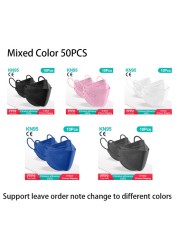 Mascarias FPP2 FFP2 Homolucada Spain CE Certificate FFPP2 KN95 Masks Adult 4 Layer Fish ffp2 FFP2 Respirator Mask FFP 2 Mask