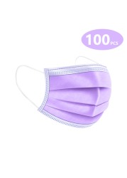 10-200pcs Adult Mouth Mask Disposable Face Mask Cherogical Mask 3 Layer Anti-Dust Mascarillas Quirojicas Gay Colors