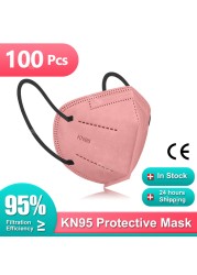 baby masks kids kn95 disposable face mask mascarillas fpp2 ninos homology ad ffp2 children safety dust protection non woven mask