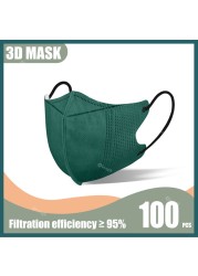 3d mask ffp2 mascarillas kn95 certification ffp2fan 95 reusable mask face masks fpp2 protection face mascara ffpp2 masque