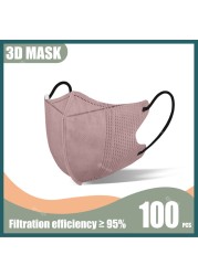 3d mask ffp2 mascarillas kn95 certification ffp2fan 95 reusable mask face masks fpp2 protection face mascara ffpp2 masque