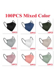 Morandi 5D Mask KN95 Mascarillas FPP2 Mascherine FFP2 Adult Face Mask Black 5 Layers Protective Face Masks ffp2fan CE Masque FFP 2