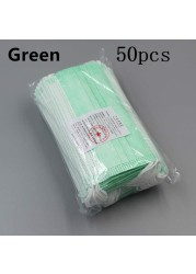 Nonwoven Disposable Masks 3 Layers Face Mask Breathable Disposable Mouth Mask Adult Mascarilla Mask 18 Hours Shipping