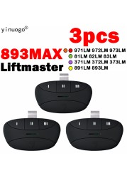 Newest 893MAX Liftmaster Remote Control Garage Door Opener for 371LM 372LM 373LM 971LM 937LM 81LM 83LM 891LM 893LM 953EV 953ESTD