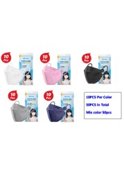 Kids Masks FFP2 Black KN95 Máscara Kids Mascarillas FPP2 niños quiurgicas homology adas FFP2 Mask Thickness Disposable Mask for Kids