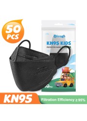 Kids KN95 Fashion Face Mask Children FPP2 mascarilla ffp2 infantil masque noir ffp2fan ce reusable respirator ffp 2 filter mask