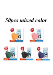 Kids KN95 Fashion Face Mask Children FPP2 mascarilla ffp2 infantil masque noir ffp2fan ce reusable respirator ffp 2 filter mask