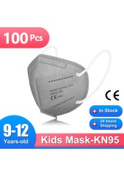 FFP2 Children KN95 Mascarillas Dust-proof Face Masks Girls Boys Mask Ninos Mascarillas FPP2 homology ada Kids Mask FP2