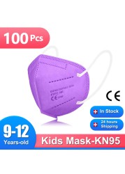 FFP2 Children KN95 Mascarillas Dust-proof Face Masks Girls Boys Mask Ninos Mascarillas FPP2 homology ada Kids Mask FP2