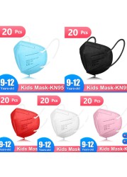 FFP2 Children KN95 Mascarillas Dust-proof Face Masks Girls Boys Mask Ninos Mascarillas FPP2 homology ada Kids Mask FP2