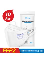 Mascarillas FFP2 KN95 Masks Mascarilla FPP2 homology ada Europa CE 4 ply ffp2 Respiratory Mask Korean FPP2 Masken FFP 2 FFPP2