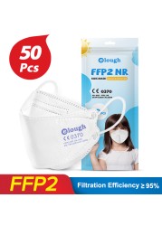 FPP2 Approved Children Mask FFP2Fan Kids Korean Fish Mask Respirator Mask FFP 2 KN95 Face Masks pff2 ffp2reuse zable FFPP2